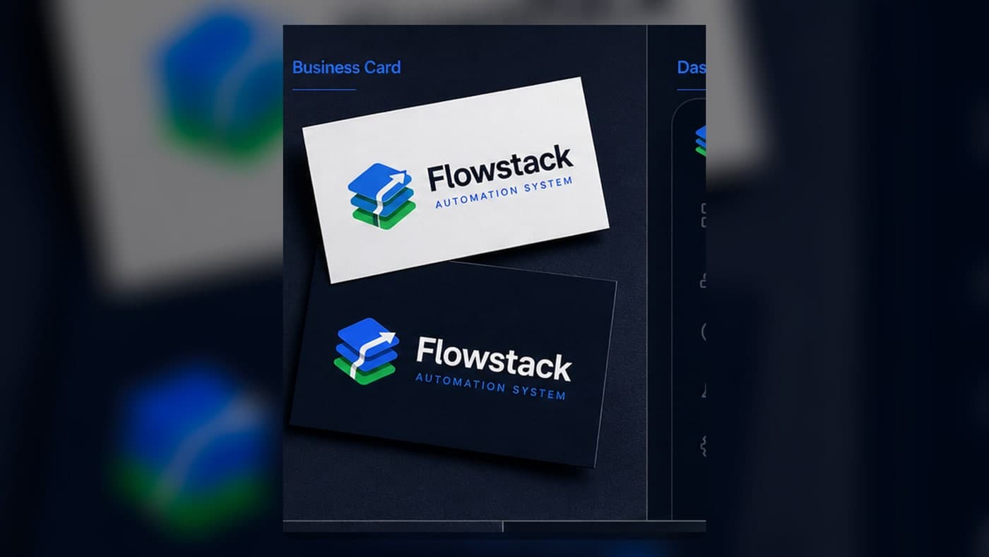 Flowstack Logo & Business Card Kit 3
