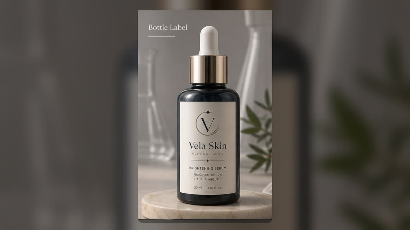 Vela Skin Logo & Business Card Kit 4